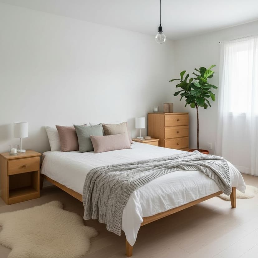 After: Master Bedroom Interior Design into Serene Retreat