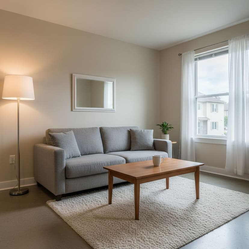 Before: 1980s Living Room Gets Modern Interior Design