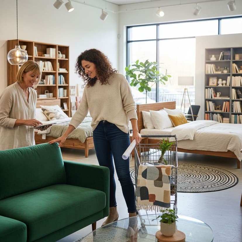 Illustration of Before Buying Furniture