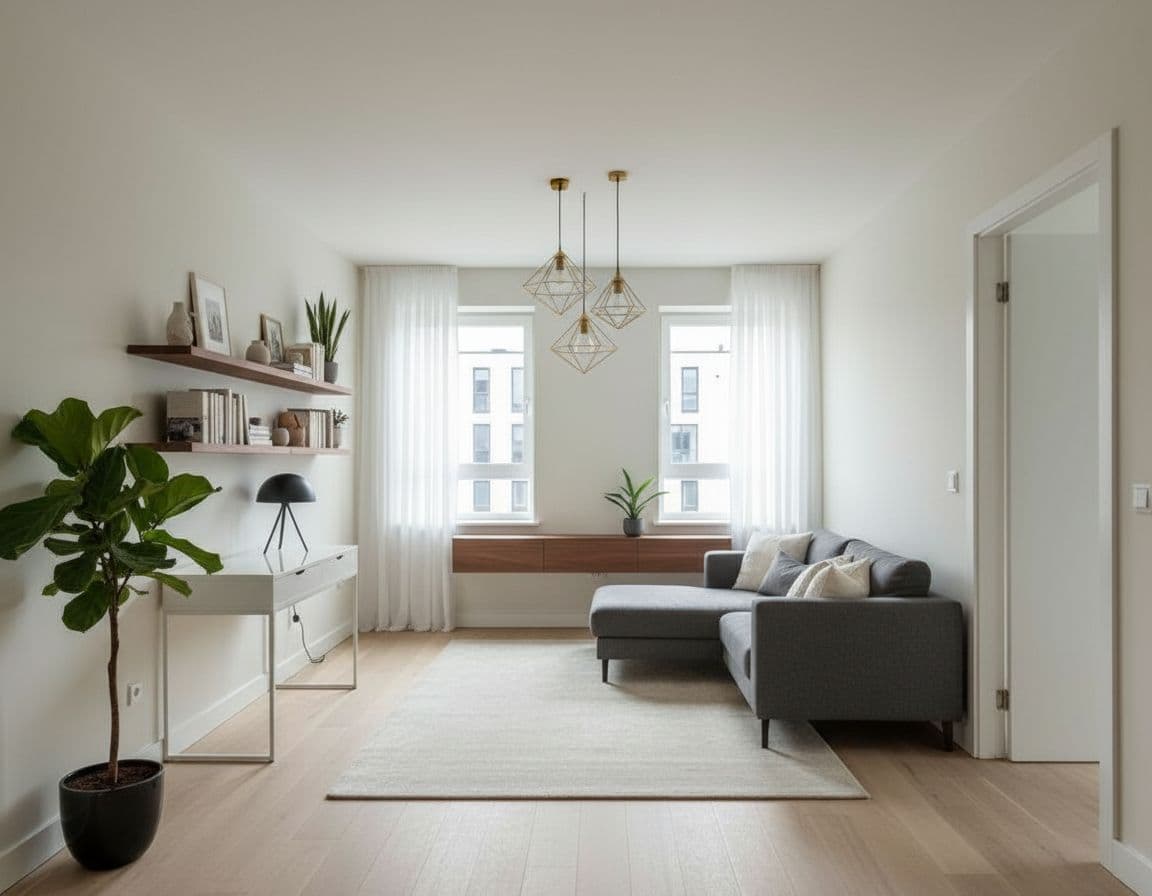 AI-generated Coordinated Modern style room design