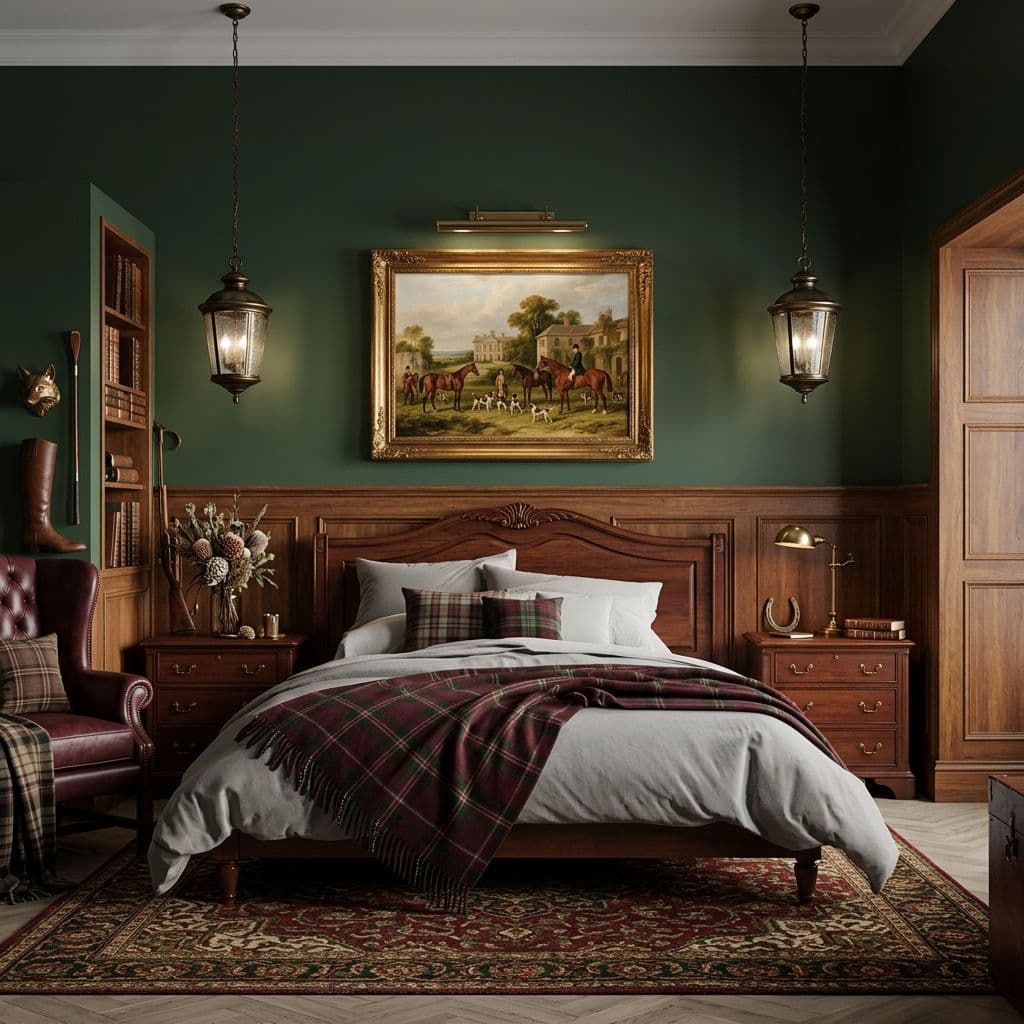 English Manor interior design style — preset on Decoratly