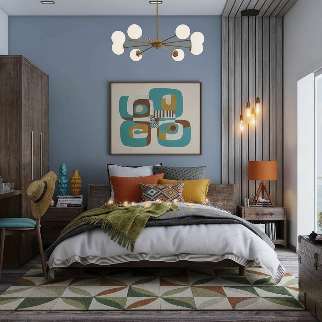 Sustainable vintage mid-century style