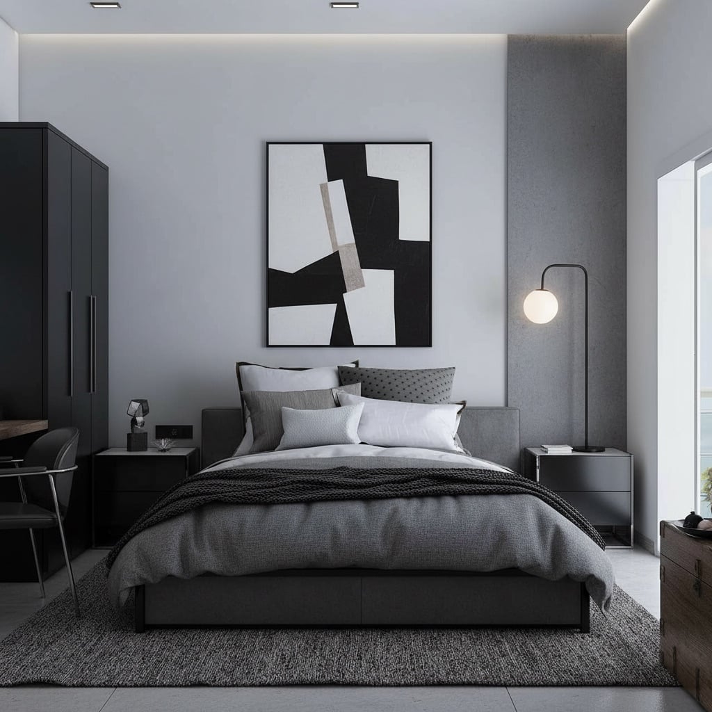 Modern interior design style example from our quiz