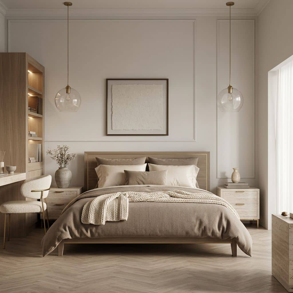 Quiet Luxury AI room design style