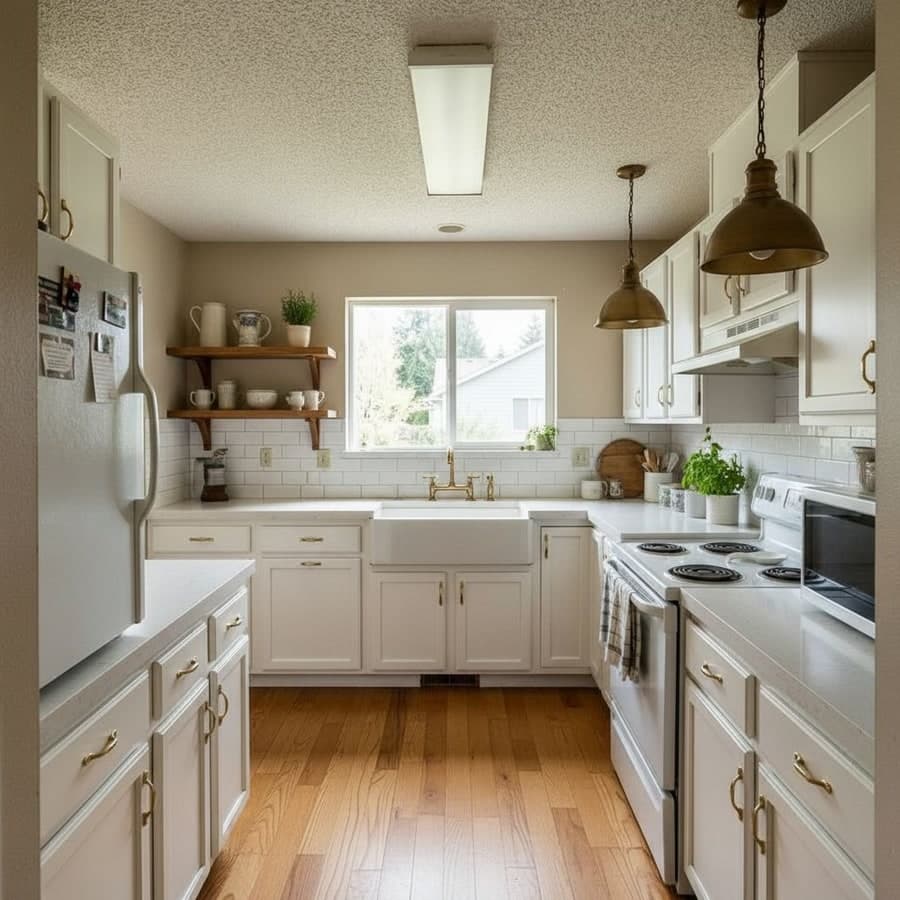Kitchen modern farmhouse redesign