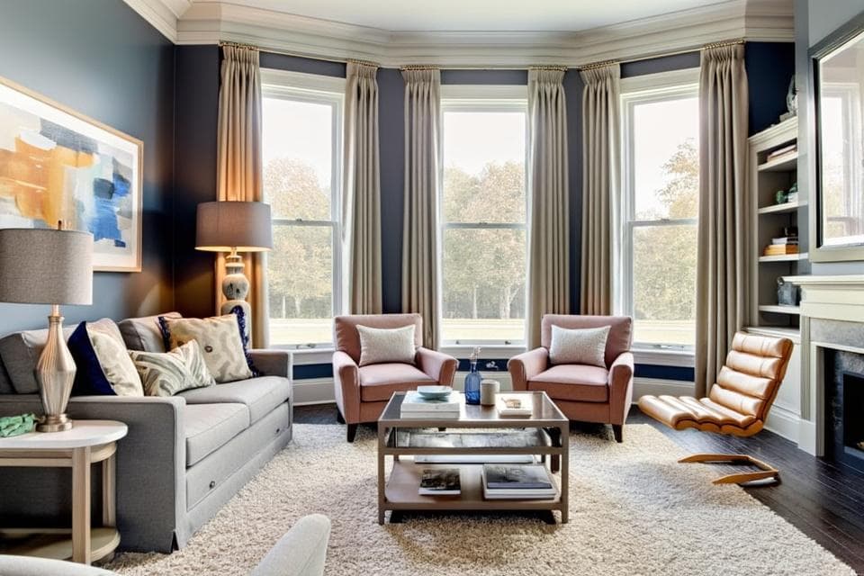 Before transformation - original room photo