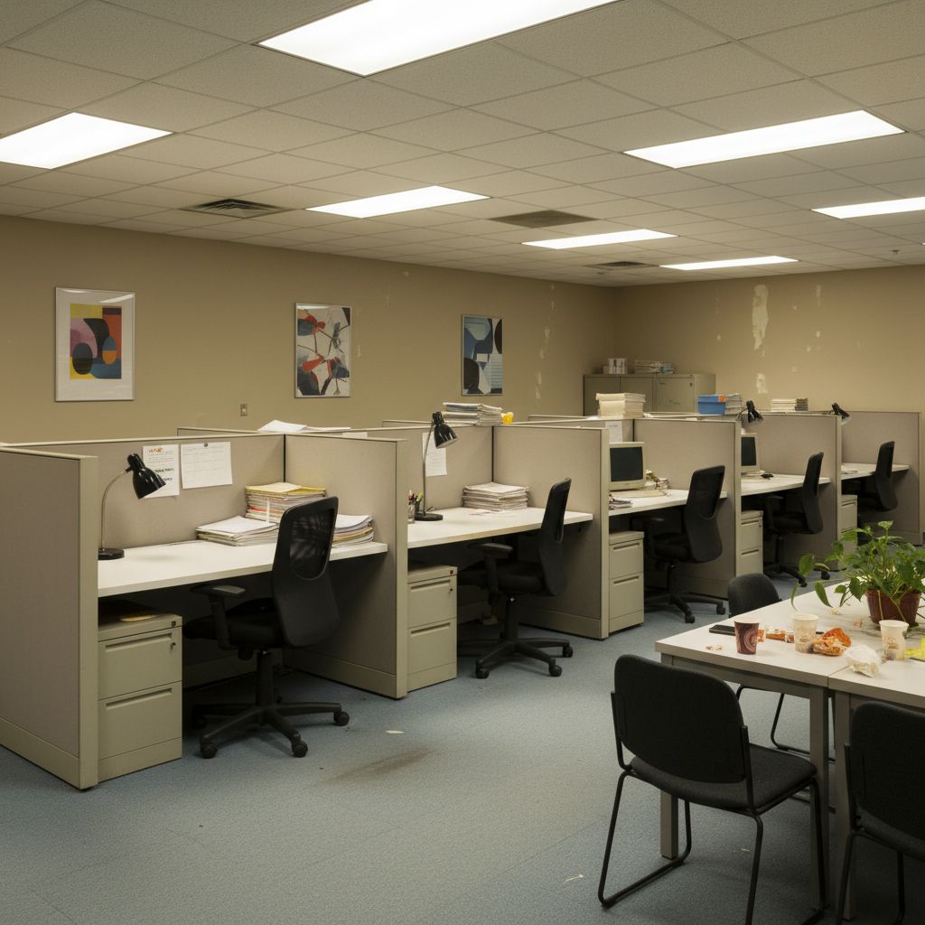 Before transformation - Commercial Office Design