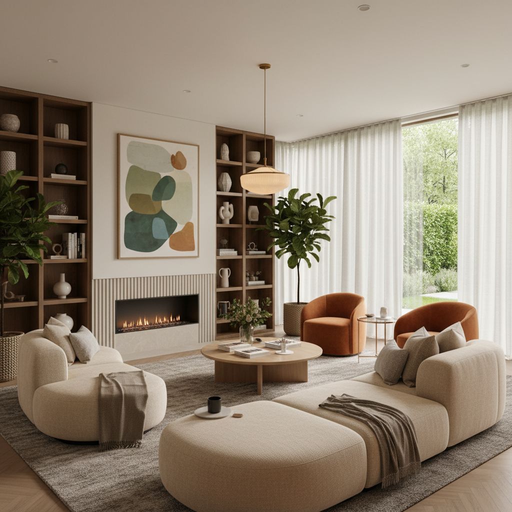 AI Living Room Design