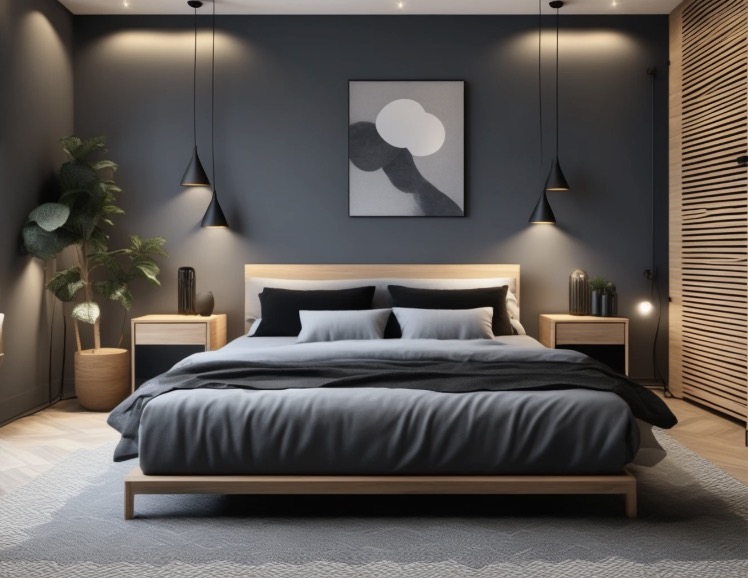 modern bedroom interior design