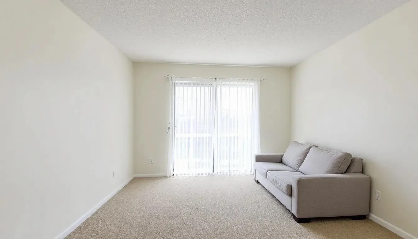 Room before AI decorating app transformation